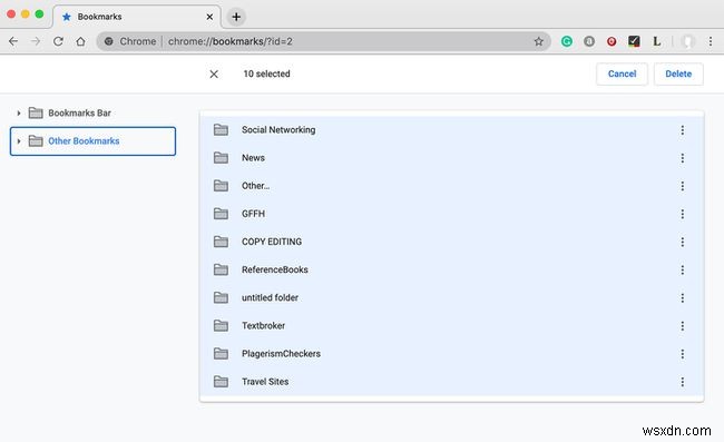 크롬(Chrome) 북마크 삭제 방법 – 개별 삭제부터 전체 삭제까지