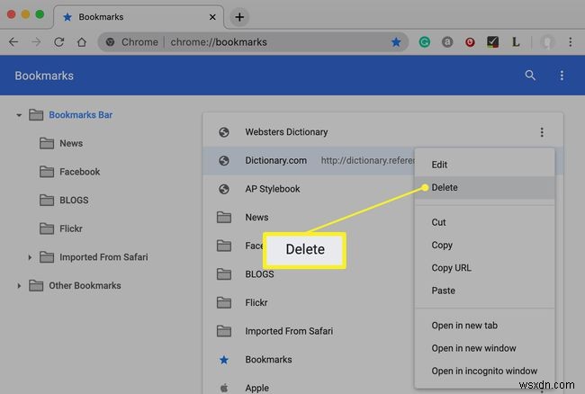 크롬(Chrome) 북마크 삭제 방법 – 개별 삭제부터 전체 삭제까지