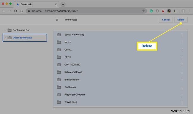 크롬(Chrome) 북마크 삭제 방법 – 개별 삭제부터 전체 삭제까지