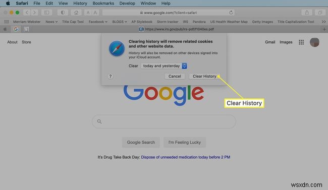 맥과 아이폰에서 사파리(Safari) 검색 기록 관리하는 방법
