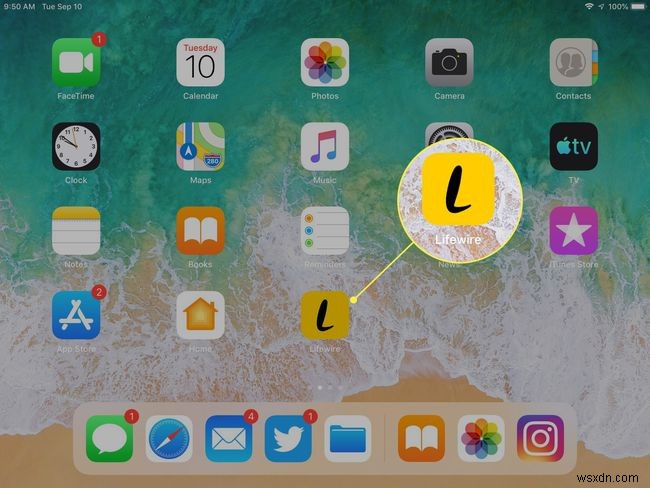 iPad 홈 화면에 Safari 웹사이트 바로가기 추가하는 방법