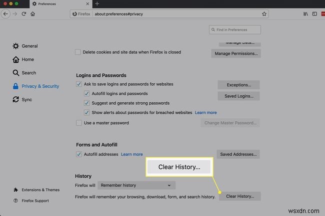 파이어폭스(Firefox) 인터넷 사용 기록 및 개인 데이터 삭제·관리 방법