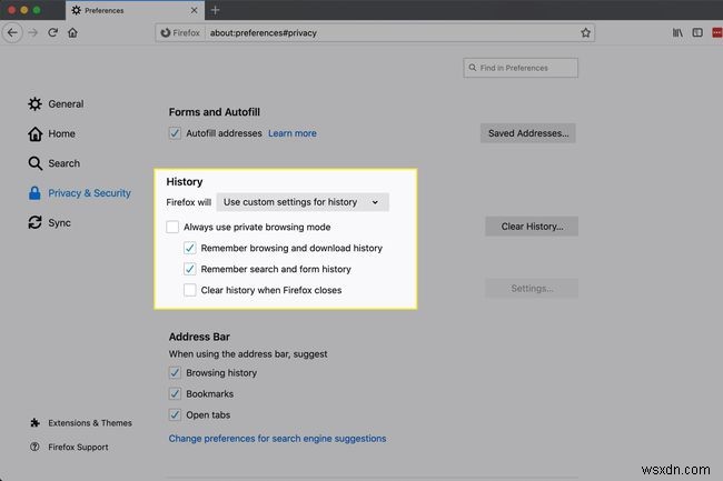 파이어폭스(Firefox) 인터넷 사용 기록 및 개인 데이터 삭제·관리 방법