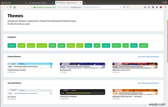 파이어폭스(Firefox) 테마 변경 방법, 단계별 따라하기