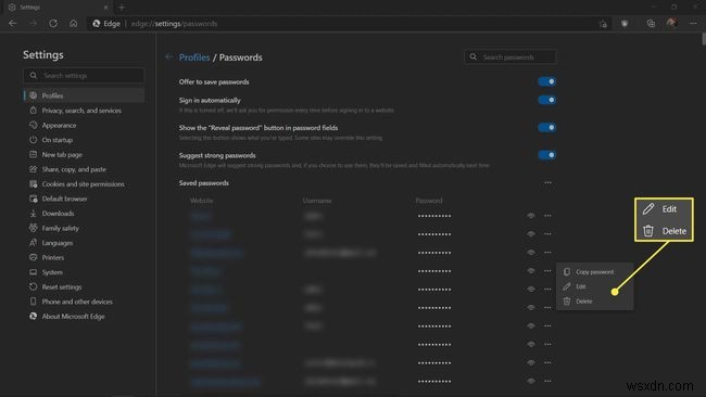 마이크로소프트 엣지(Microsoft Edge) 암호 관리자 사용법 완벽 정리