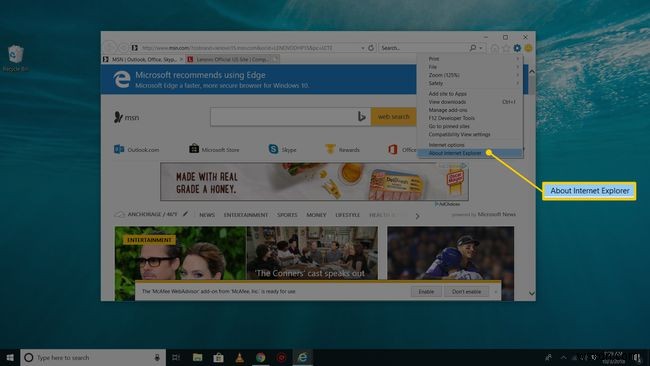 내 Internet Explorer 버전 확인하는 방법 (2가지 쉬운 방법)