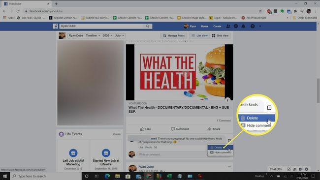 페이스북(Facebook) 댓글 삭제 및 수정하는 방법 총정리