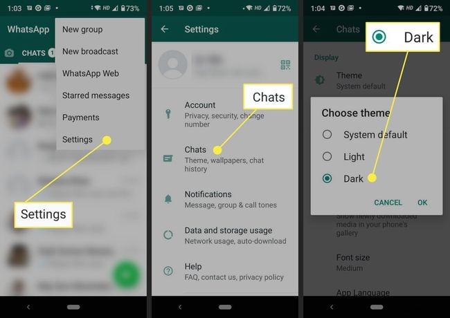 WhatsApp 다크 모드 활성화 방법 – iOS, 안드로이드, PC 완벽 가이드