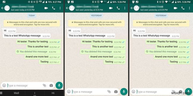 WhatsApp 체크 표시로 메시지 전송·수신·읽음 상태 확인하는 방법