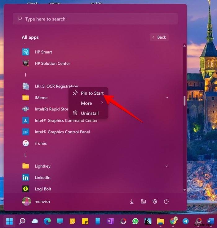 Windows 11 시작 메뉴를 프로처럼 활용하고 커스터마이징하는 15가지 방법