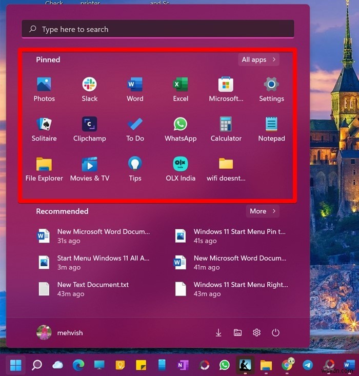Windows 11 시작 메뉴를 프로처럼 활용하고 커스터마이징하는 15가지 방법