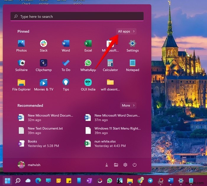 Windows 11 시작 메뉴를 프로처럼 활용하고 커스터마이징하는 15가지 방법