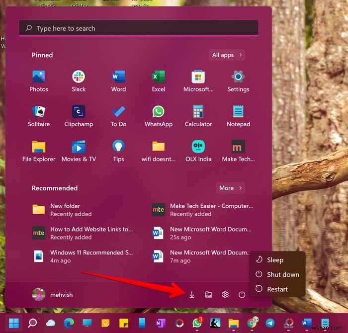 Windows 11 시작 메뉴를 프로처럼 활용하고 커스터마이징하는 15가지 방법