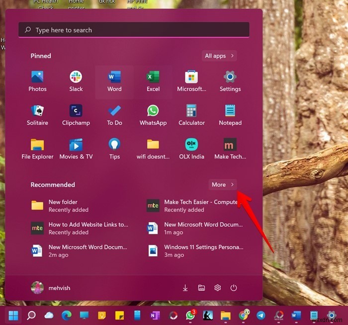 Windows 11 시작 메뉴를 프로처럼 활용하고 커스터마이징하는 15가지 방법