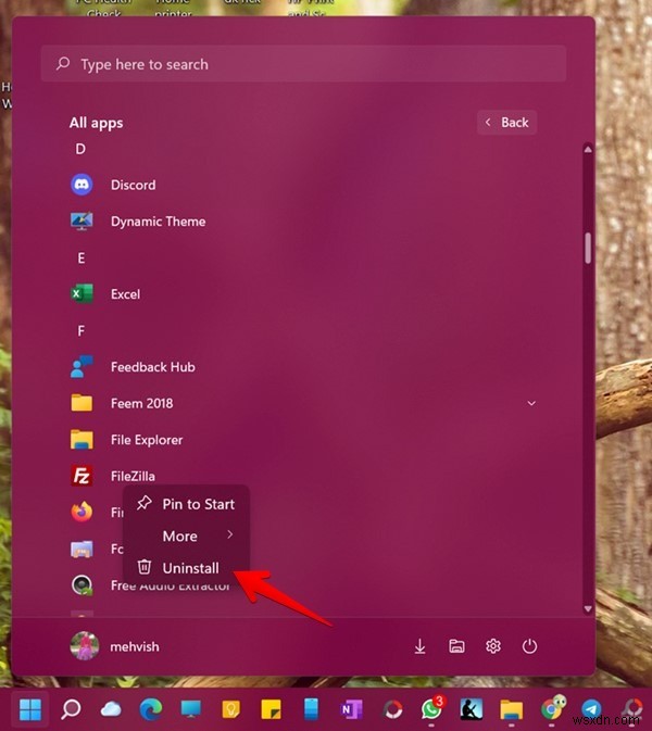 Windows 11 시작 메뉴를 프로처럼 활용하고 커스터마이징하는 15가지 방법