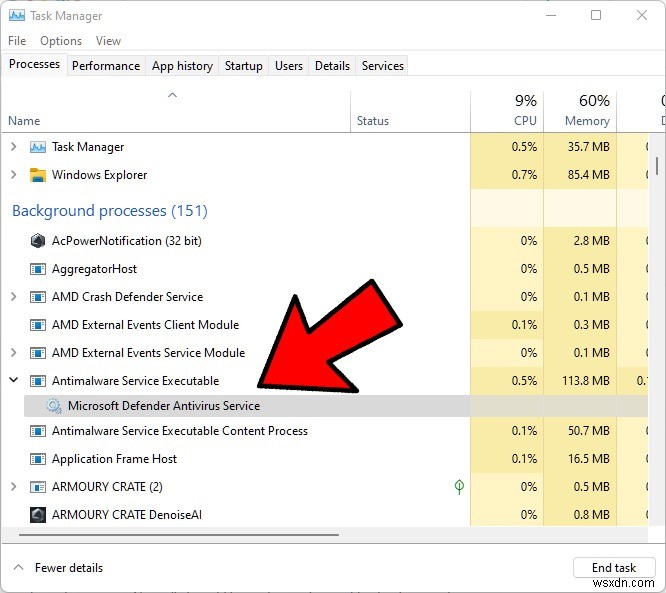 Windows에서  Antimalware Service Executable  프로세스를 비활성화해야 할까요?