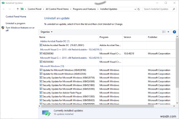 Windows 10 최신 업데이트 문제와 해결 방법 총정리