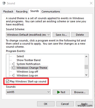 윈도우 11·10에 Windows 95 클래식 시작 사운드 설정하는 완벽 가이드