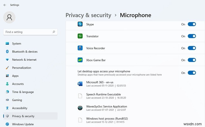 Windows 11/10에서 마이크가 작동하지 않을 때 해결하는 방법 총정리