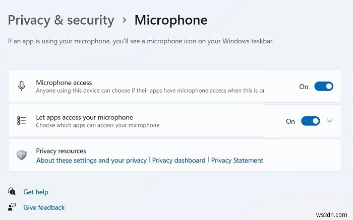 Windows 11/10에서 마이크가 작동하지 않을 때 해결하는 방법 총정리