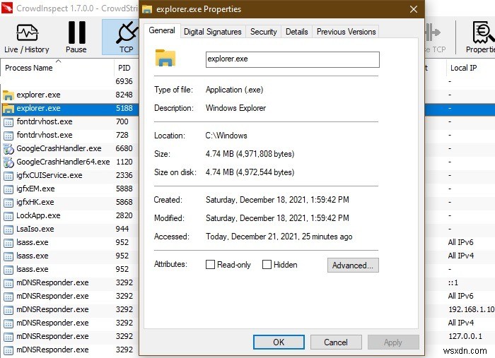 맬웨어로 오인하기 쉬운 정상 Windows 프로세스 11가지 완벽 정리