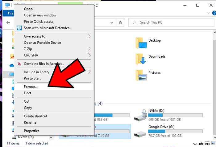 Windows 10/11에서 드라이브를 FAT32로 포맷하는 방법 총정리