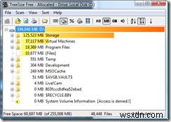 Extensoft Free Disk Analyzer – 강력한 기능과 뛰어난 UI를 갖춘 무료 디스크 사용량 분석기