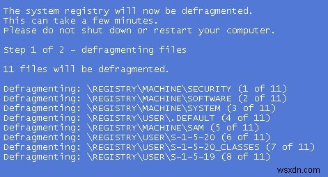 Auslogics Registry Defrag로 Windows 레지스트리 조각 모음하고 PC 속도 되찾기