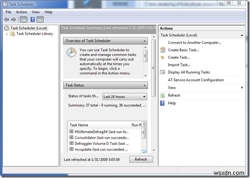 CCleaner로 Windows Vista 시스템 정리 자동화하는 방법