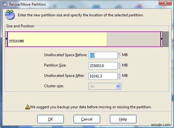 EASEUS Partition Manager로 파티션 크기 조정하는 방법 (단계별 가이드)
