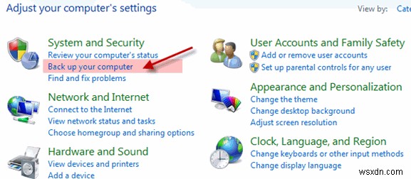 Windows 7/Vista에서 하드 드라이브 백업 및 복원하는 방법