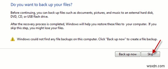 Windows 7/Vista에서 하드 드라이브 백업 및 복원하는 방법