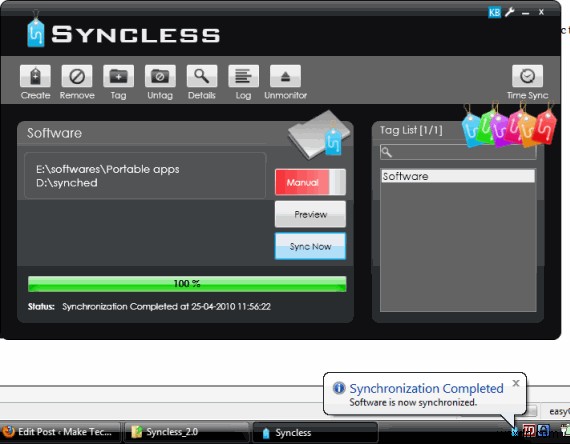 싱크리스(Syncless): Windows에서 폴더를 손쉽게 동기화하는 방법