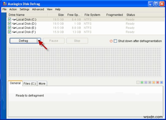 Auslogics Disk Defrag로 하드디스크 조각모음, 윈도우 PC 속도 높이기