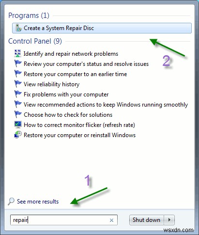 Windows 7 시스템 복구 디스크 만들기 및 사용법 총정리