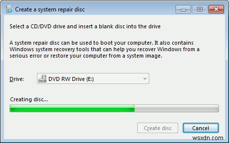 Windows 7 시스템 복구 디스크 만들기 및 사용법 총정리