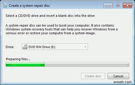 Windows 7 시스템 복구 디스크 만들기 및 사용법 총정리