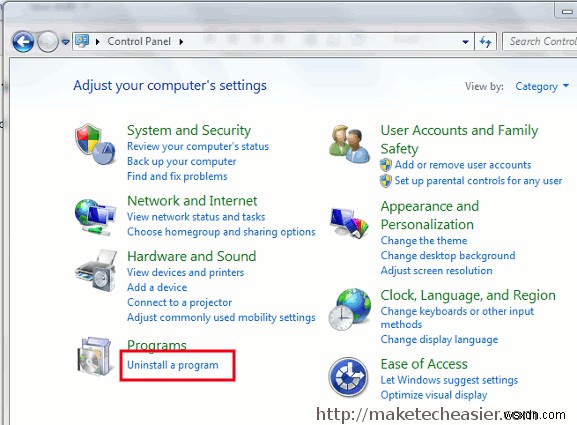Windows에서 Internet Explorer 9(IE9) 제거하는 방법