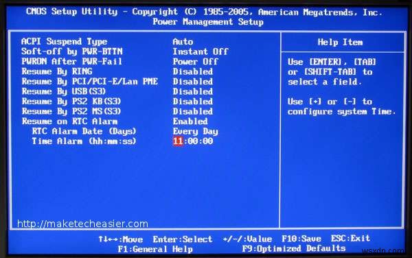 Windows 7 PC를 원하는 시간에 자동으로 켜고 끄는 방법