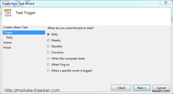 Windows 7 PC를 원하는 시간에 자동으로 켜고 끄는 방법