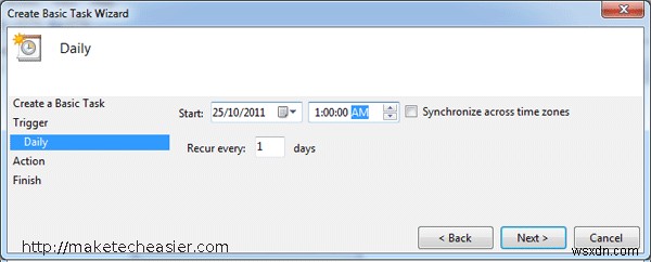 Windows 7 PC를 원하는 시간에 자동으로 켜고 끄는 방법