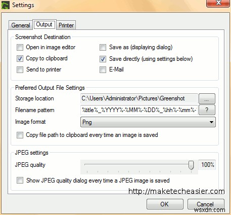 Greenshot – 가볍고 강력한 Windows 무료 스크린샷 도구