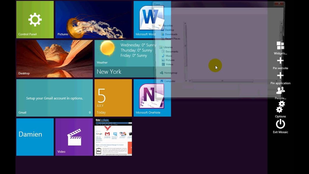 Windows 7을 Windows 8처럼 꾸미는 방법 – 메트로 UI 테마와 앱 총정리