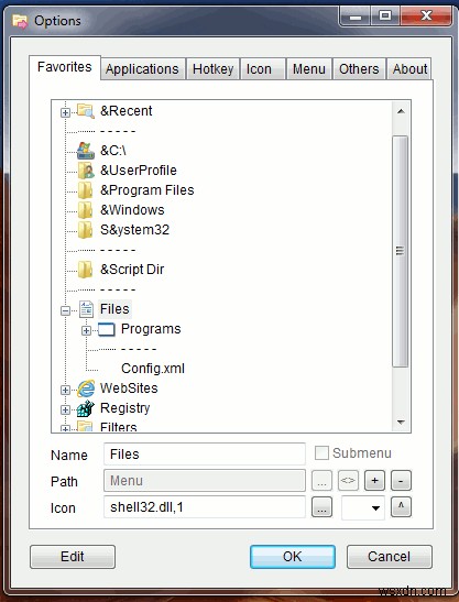 폴더 메뉴(Folder Menu): 클릭 한 번으로 생산성을 높이는 간편한 도구