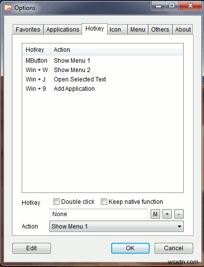 폴더 메뉴(Folder Menu): 클릭 한 번으로 생산성을 높이는 간편한 도구