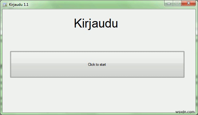 Kirjaudu로 Windows 7 로그온 화면 클릭 한 번에 변경하는 방법