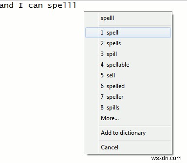 TinySpell로 Windows 애플리케이션에 맞춤법 검사 기능 추가하기