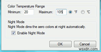 Windows 7용 AeroWeather로 데스크톱 색상만으로 날씨 확인하기