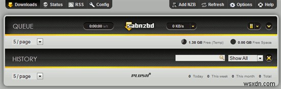 SABnzbd – 유즈넷 뉴스그룹 다운로드를 가장 쉽게 만들어주는 도구