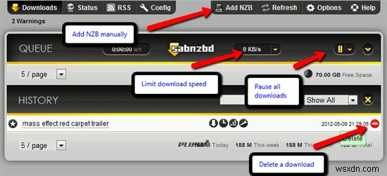 SABnzbd – 유즈넷 뉴스그룹 다운로드를 가장 쉽게 만들어주는 도구